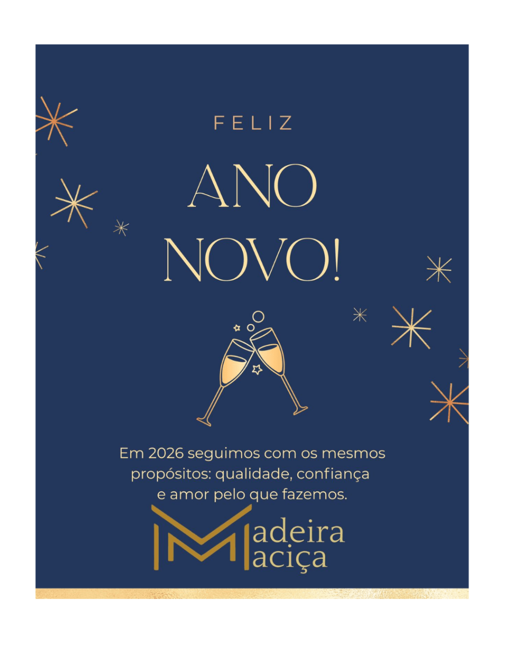 feliz ano novo da madeira&nbsp;maciça.