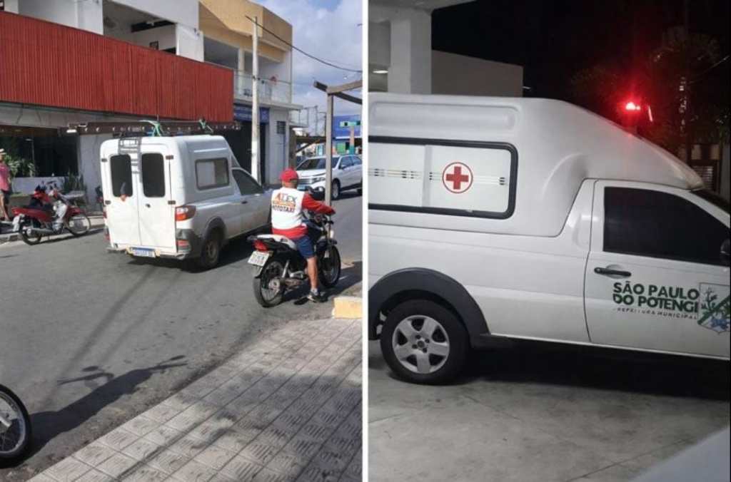 Denúncias da população levantam questionamentos sobre uso de ambulância em São Paulo do&nbsp;Potengi.