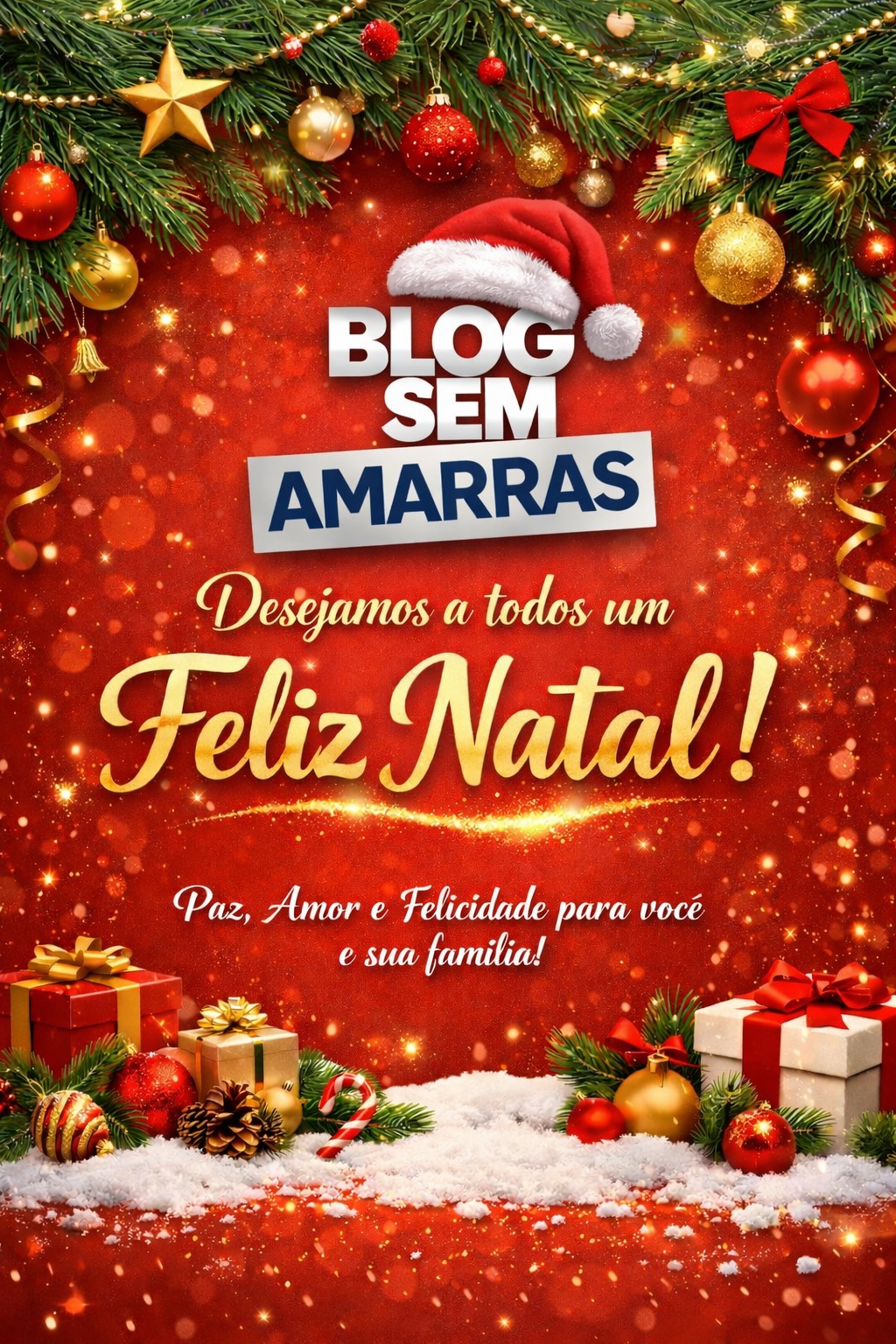 Mensagem de Natal – Blog SEM&nbsp;AMARRAS