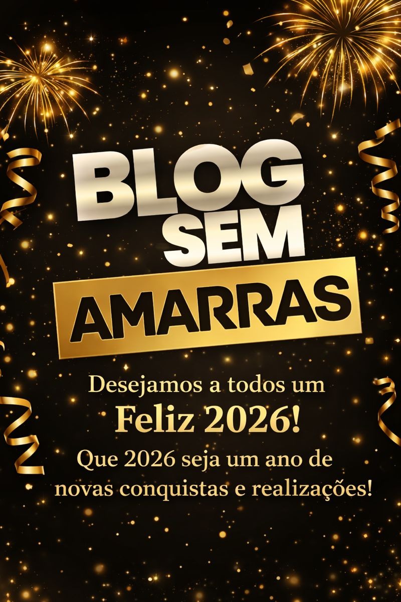 blog sem amarras deseja a todos um feliz&nbsp;2026