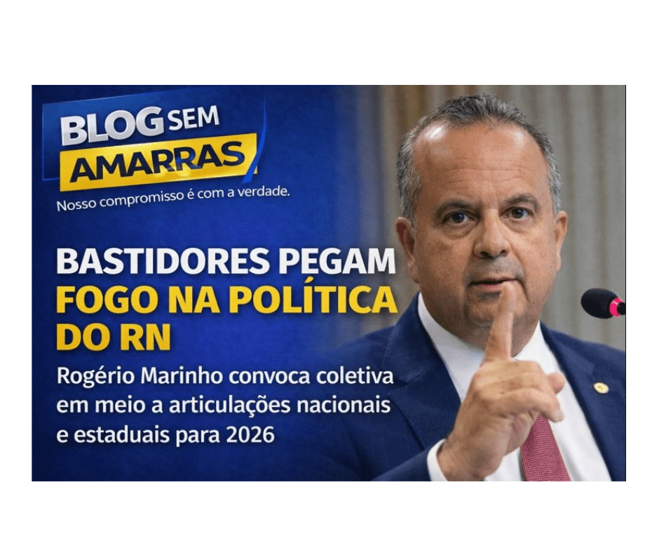 Rogério Marinho convoca coletiva em meio a bastidores decisivos da política&nbsp;potiguar