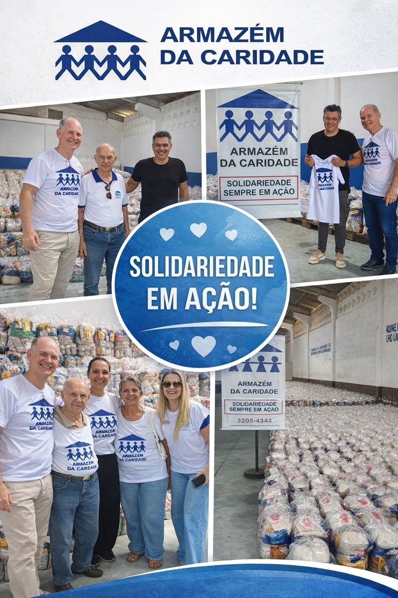 Armazém da Caridade realiza grandes ações solidárias e leva esperança a milhares de famílias no&nbsp;RN