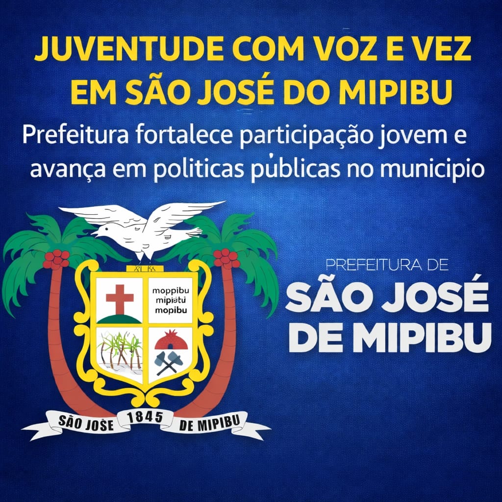 Juventude com voz e vez: posse do Conselho Municipal reforça protagonismo jovem em São José do&nbsp;Mipibu