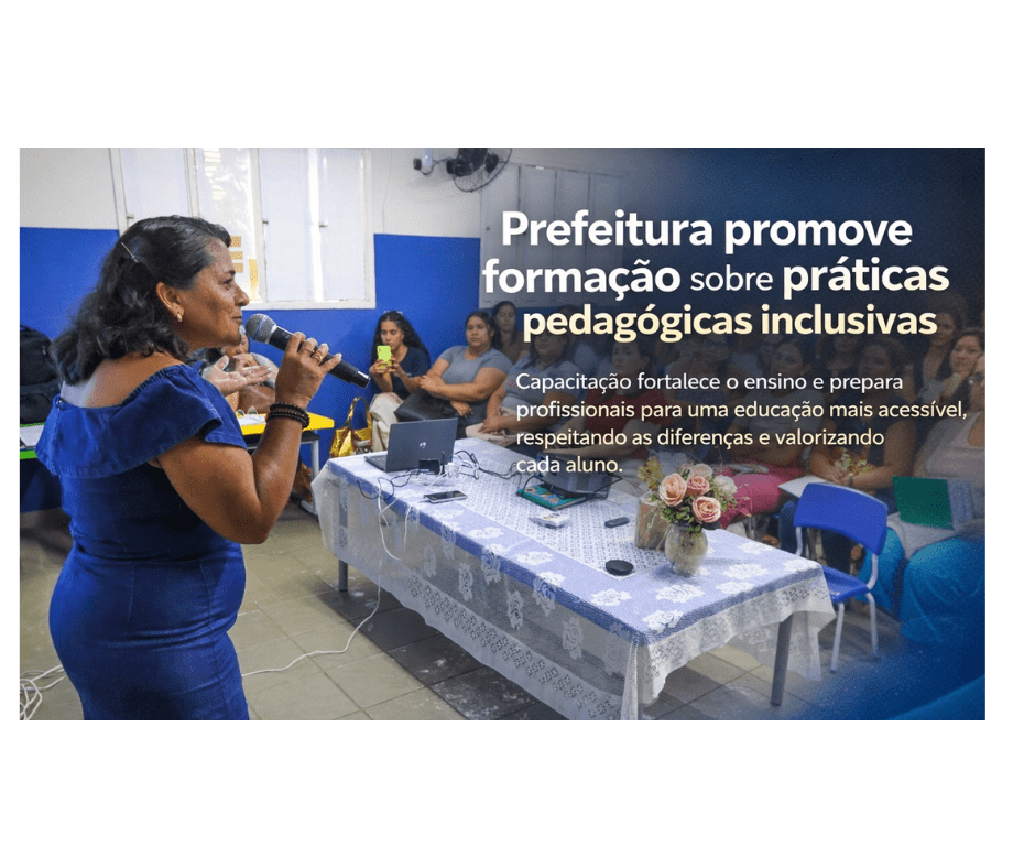 Prefeitura promove formação sobre práticas pedagógicas&nbsp;inclusivas