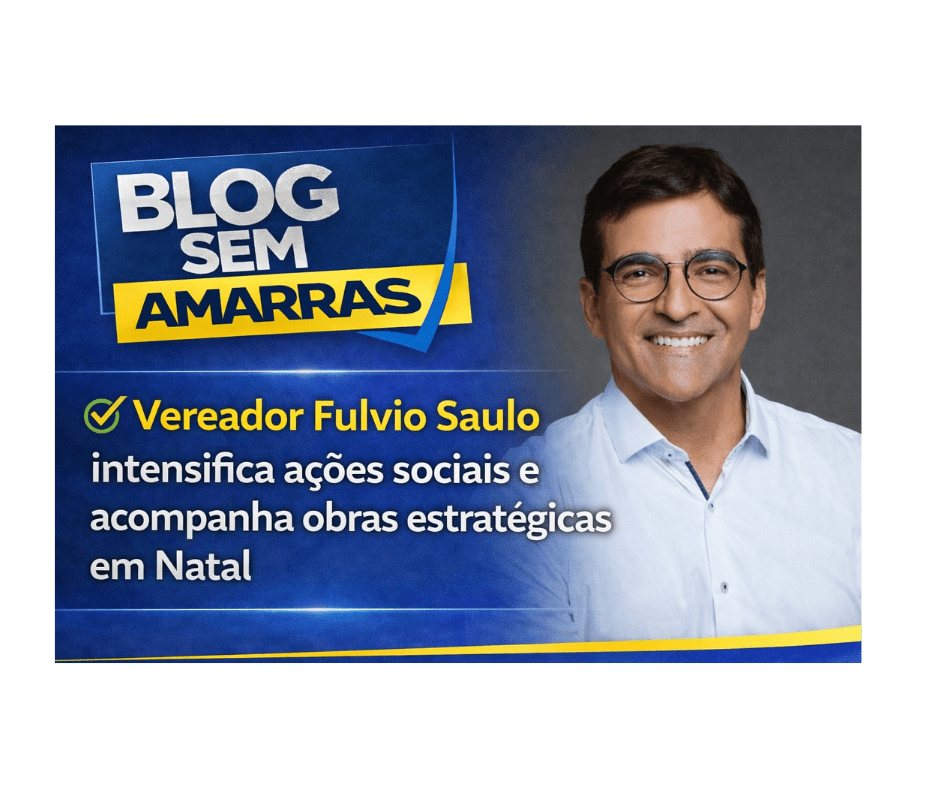 Vereador Fúlvio Saulo intensifica ações sociais e acompanha obras estratégicas em&nbsp;Natal