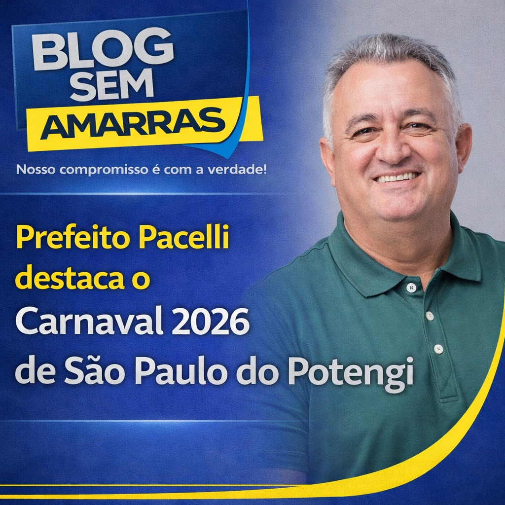 Prefeito Pacelli destaca Carnaval 2026 de São Paulo do Potengi em entrevista ao Band&nbsp;Cidades