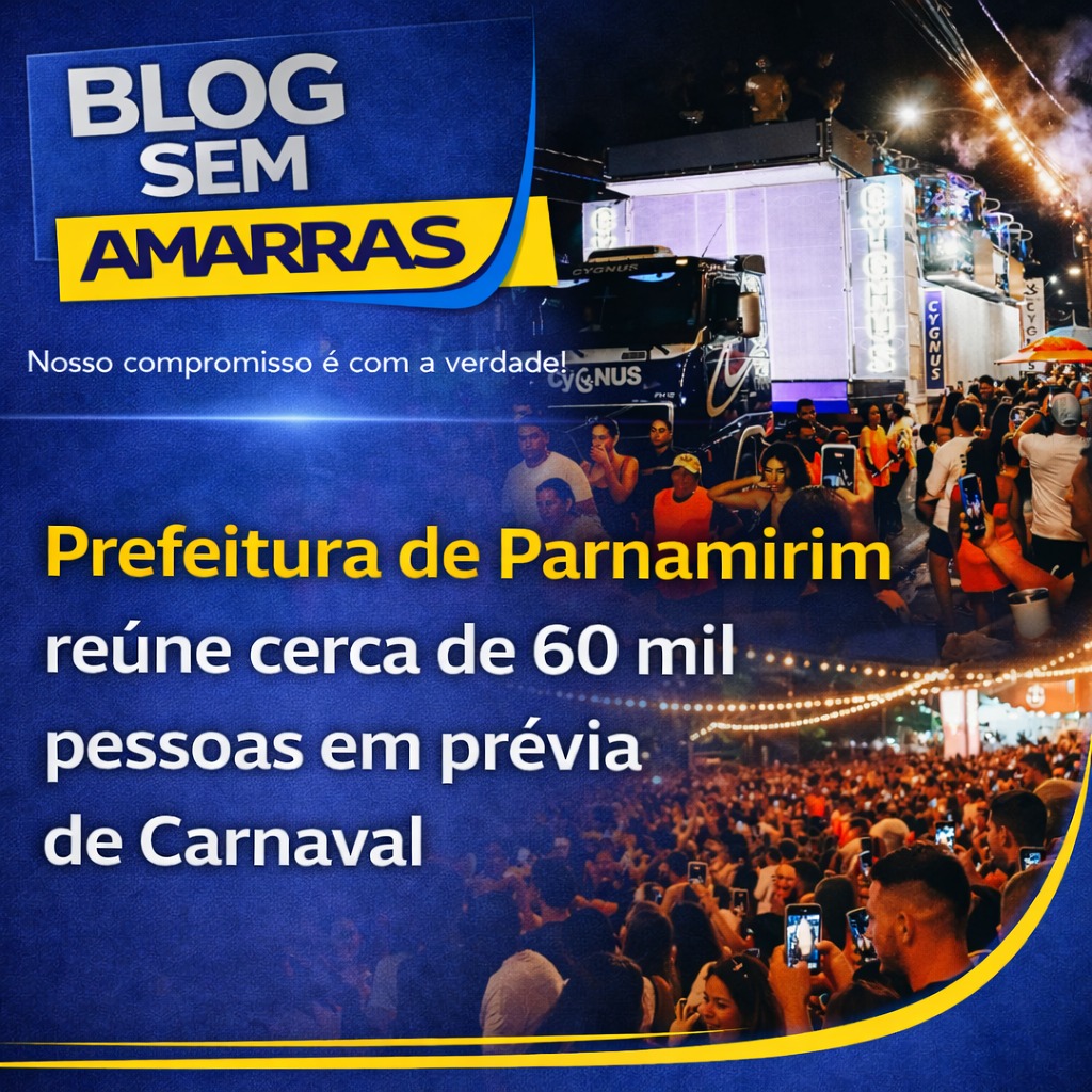 Prefeitura reúne cerca de 60 mil pessoas em prévia de&nbsp;Carnaval