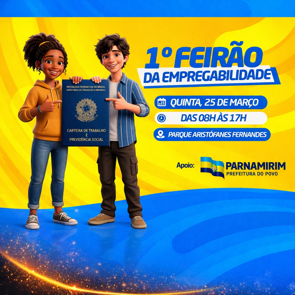 Feirão de Empregabilidade oferece mais de 600 vagas em&nbsp;Parnamirim