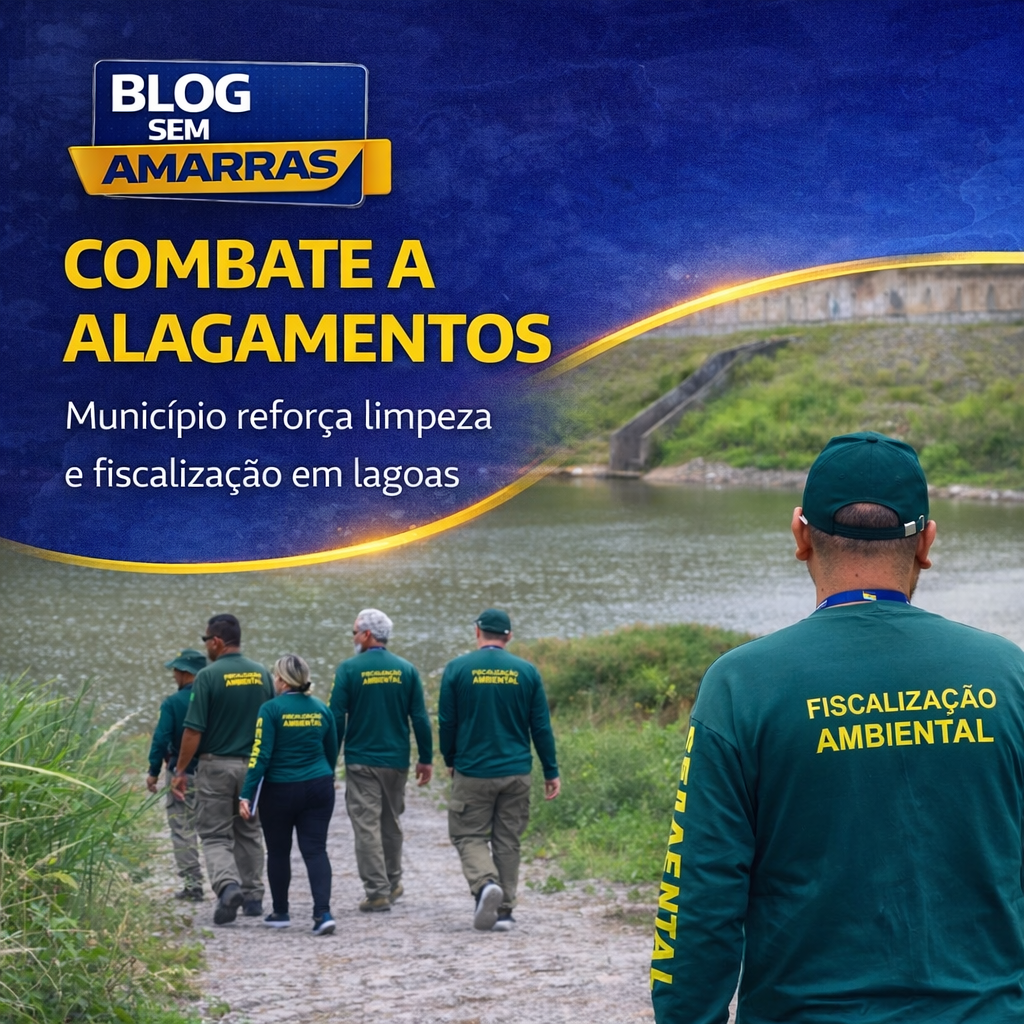 Prefeitura de parnamirim reforça limpeza e fiscalização em lagoas de&nbsp;captação