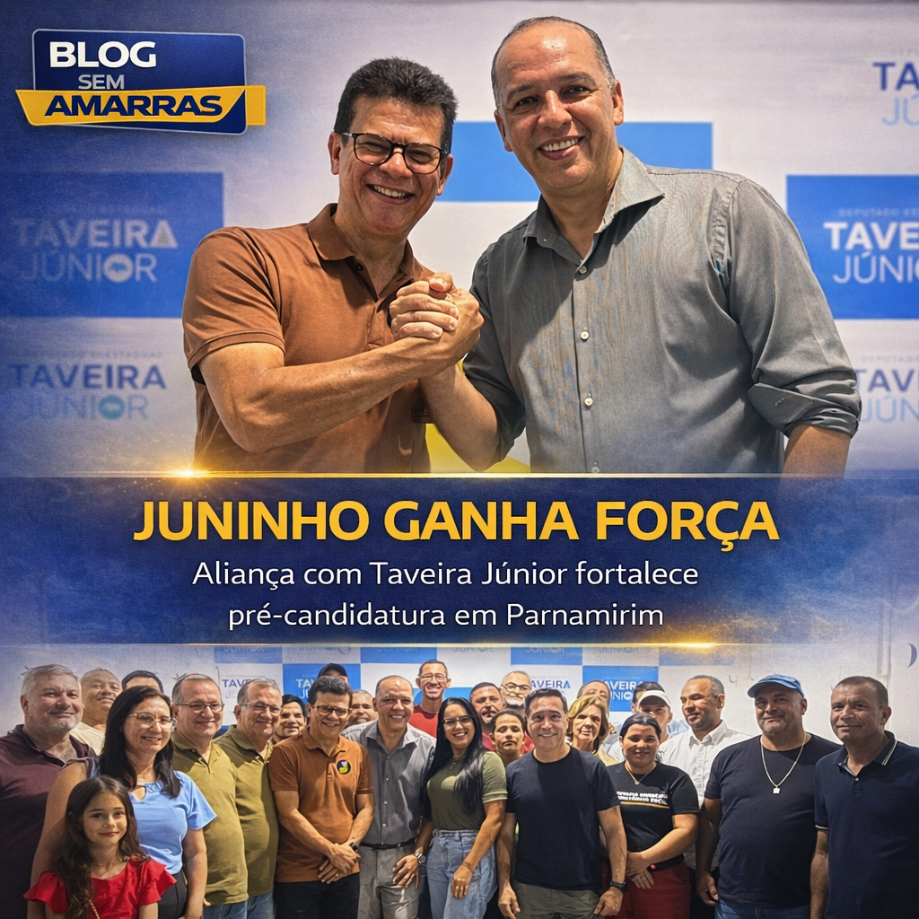 Pré-candidatura de Juninho Saia Rodada ganha força em Parnamirim com aliança&nbsp;política
