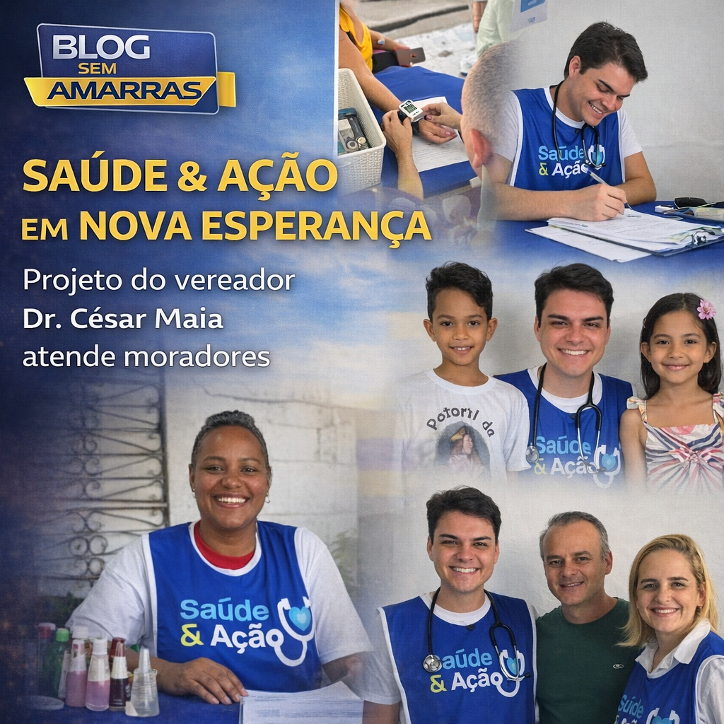 Projeto Saúde & Ação leva atendimentos e serviços ao bairro Nova&nbsp;Esperança