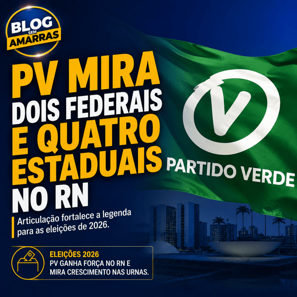 Análise | PV ganha força no RN e entra no radar para ampliar bancada nas eleições de&nbsp;2026