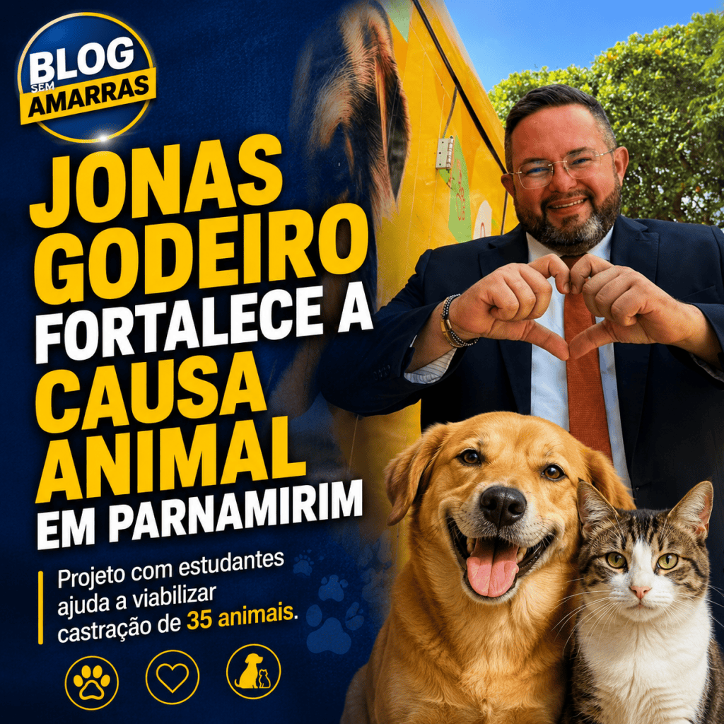Jonas Godeiro fortalece ações pela causa animal em parceria com estudantes de&nbsp;Parnamirim