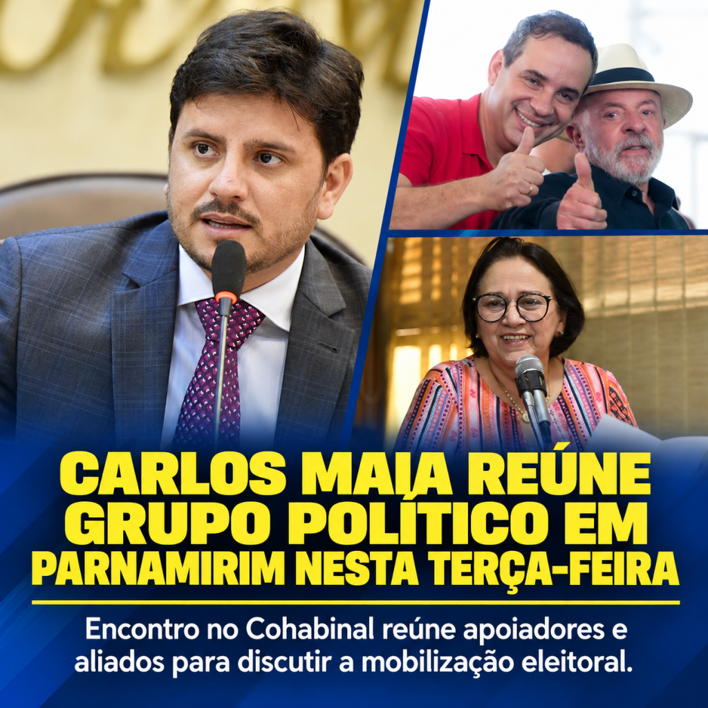 Carlos Maia reúne grupo político para encontro com apoiadores em&nbsp;Parnamirim