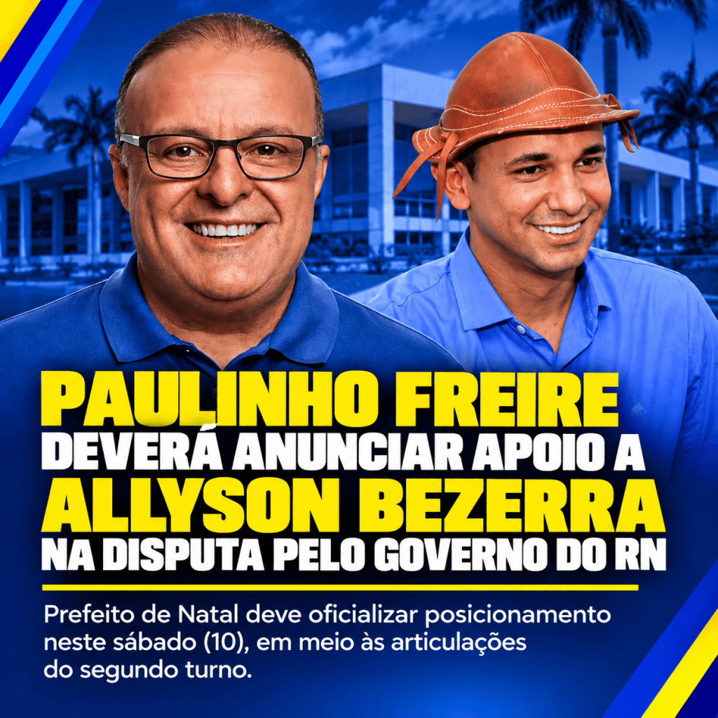 Paulinho Freire deve anunciar apoio a Allyson Bezerra na disputa pelo Governo do&nbsp;RN
